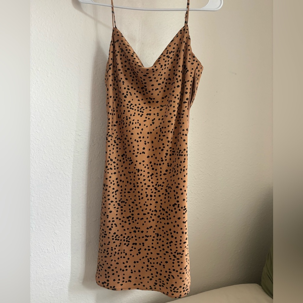 MINI cheetah print dress. Size small